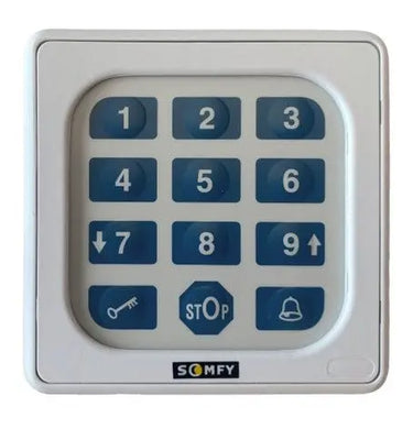Somfy Codetaster verdrahtet für Somfy Torantriebe